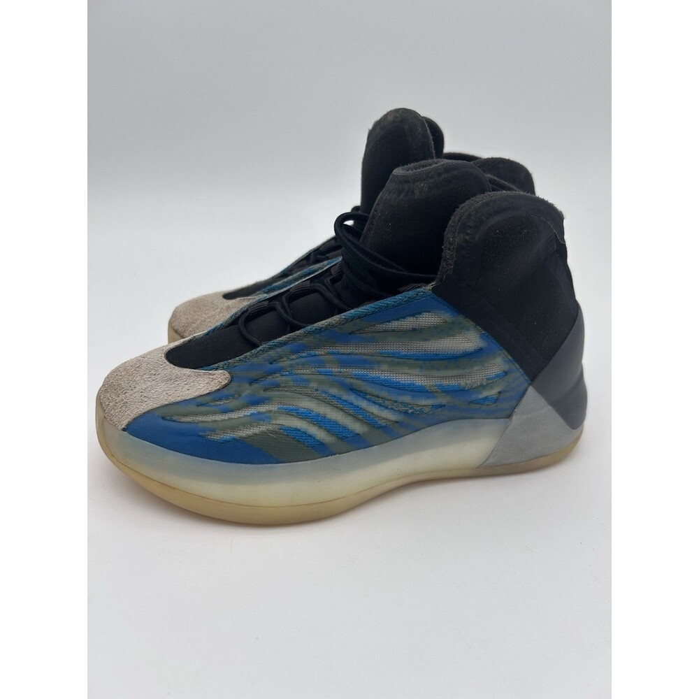 Adidas Yeezy Quantum Frozen Blue Basketball Shoes Boys Youth 2